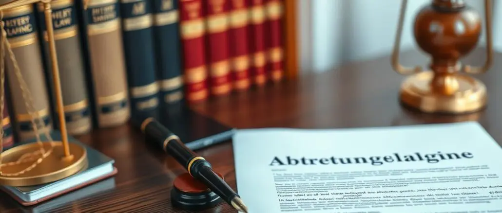 Abtretungserklärung