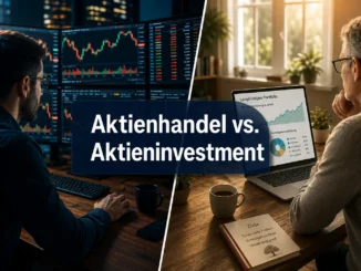 Aktienhandel vs. Aktieninvestment: Zeitaufwand, Kostenstruktur und psychologische Unterschiede im Alltag