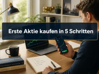 Anfänger-Leitfaden: Wie du in 5 Schritten deine erste Aktie kaufst