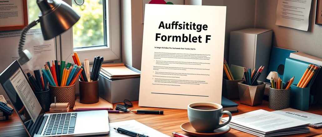 Aufstiegs BAföG Formblatt F