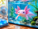 Axolotl-Aquarium kühlen: Die besten Methoden für den heißen Sommer