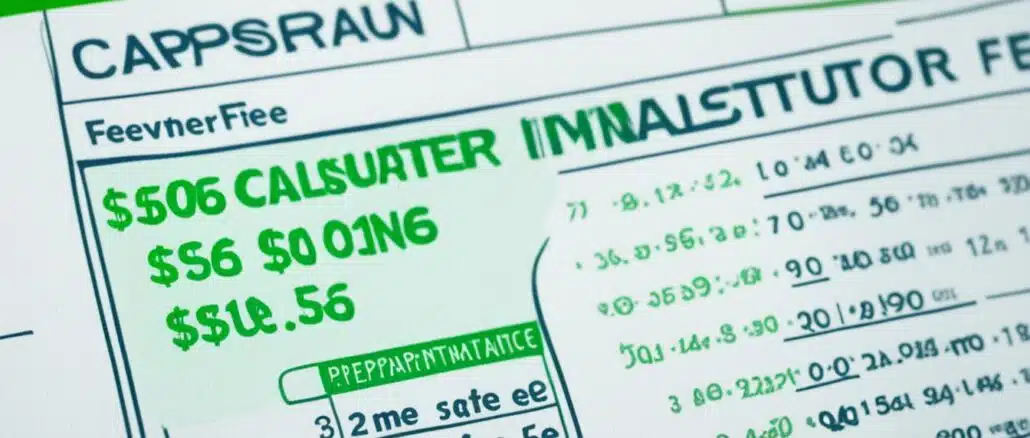 Bausparvertrag Kosten