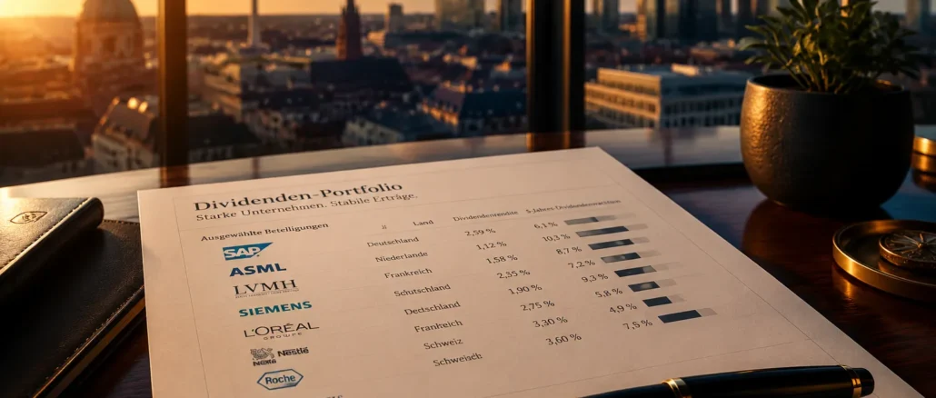 Best Dividend Stocks for Stable Income in Europe: How to Build a Reliable Payout Portfolio