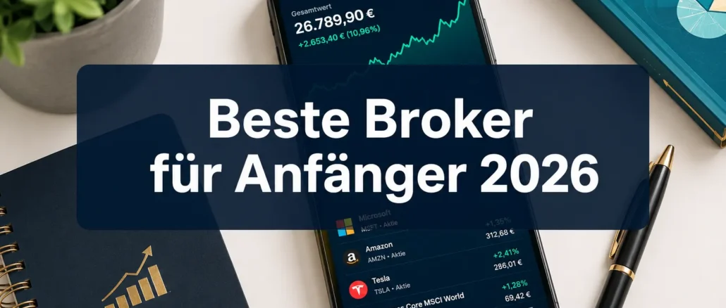 Best Stock Brokers for Beginners in 2026: Fees, Apps, and Features Compared for First‑Time Investors