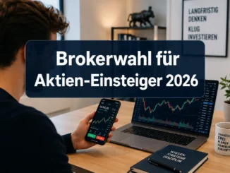 Brokerwahl für Aktien-Einsteiger 2026: Gebühren, Apps und Orderfunktionen im Vergleich