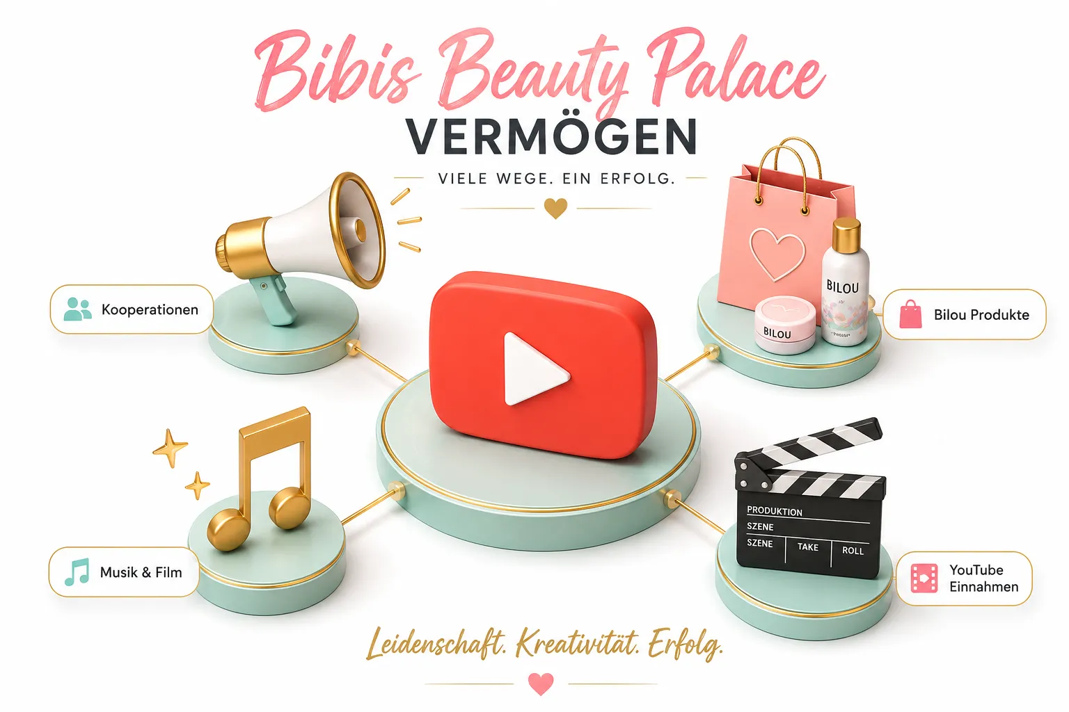 Bibis Beauty Palace Vermögen 2026: Wie groß ist das Vermögen von Bianca Heinicke? 1 Das Vermögen von Bibis Beauty Palace: Die Übersicht