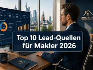 Die 10 besten Lead-Quellen für Immobilienmakler 2026: Online-Strategien, Kooperationen und KI-Tools im Vergleich