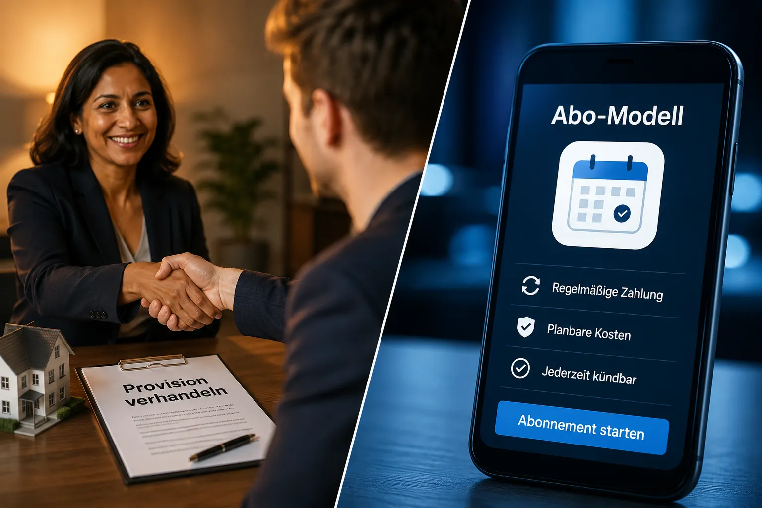 Immobilienmakler Gebührenmodelle im Vergleich: Courtage, Festpreis, Erfolgsprovision & Abo-Modelle 2 Für wen ist welches Gebührenmodell am besten geeignet?