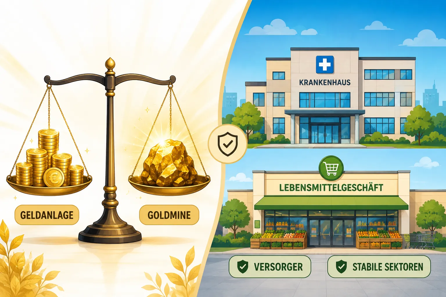 Defensive Dividendenaktien vs. Goldminen: Welche „sicheren“ Titel halten in der Krise besser? 1 Goldminenaktien Volatilität und Risiken erklärt