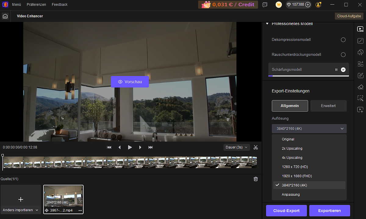 Immobilienvideos mit KI aufwerten: Mehr Qualität für Makler und Verkäufer 2 HitPaw VikPea 2