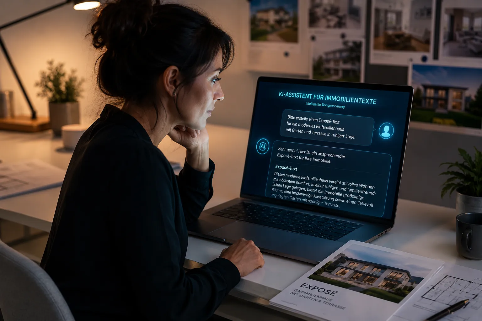 Objektbeschreibung für Immobilienanzeigen: Textformeln und KI-Hilfen für perfekte Exposés 2 Immobilien-Exposé-Template: kostenlose Vorlage