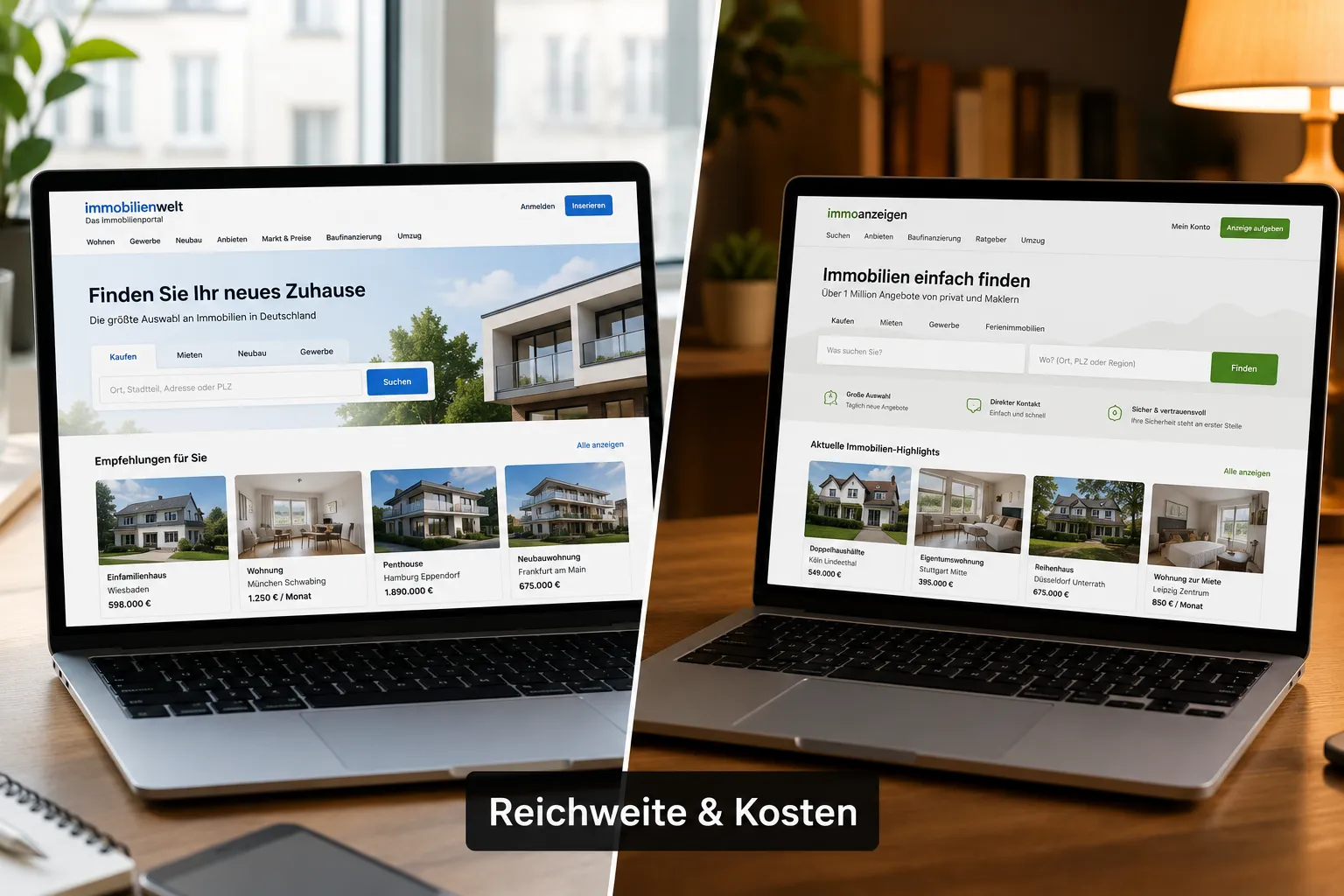 Immobilienportale im Test: Wo verkaufen Sie Ihr Haus 2026 am schnellsten und besten? 1 Key Takeaways