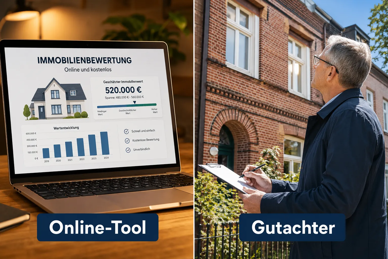 Hausbewertung online: Wie zuverlässig sind kostenlose Bewertungstools wirklich? 1 Key Takeaways