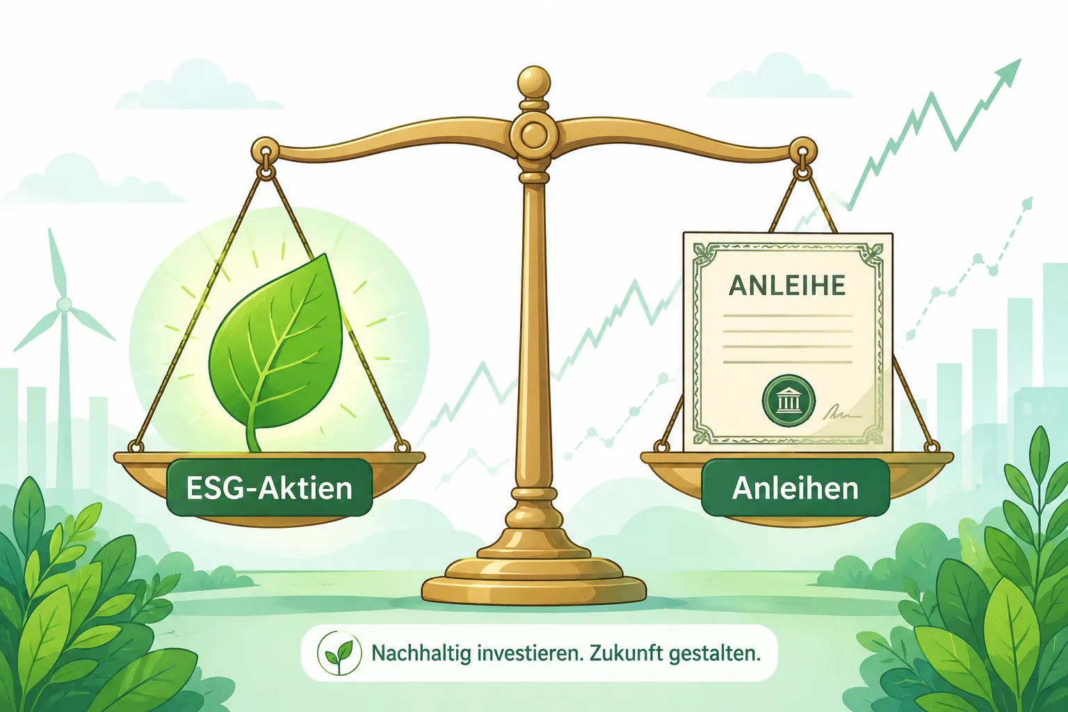 Nachhaltige Aktien statt klassischer Anleihen? ESG-Kriterien, Risiken und Renditechancen im Vergleich 1 Key Takeaways