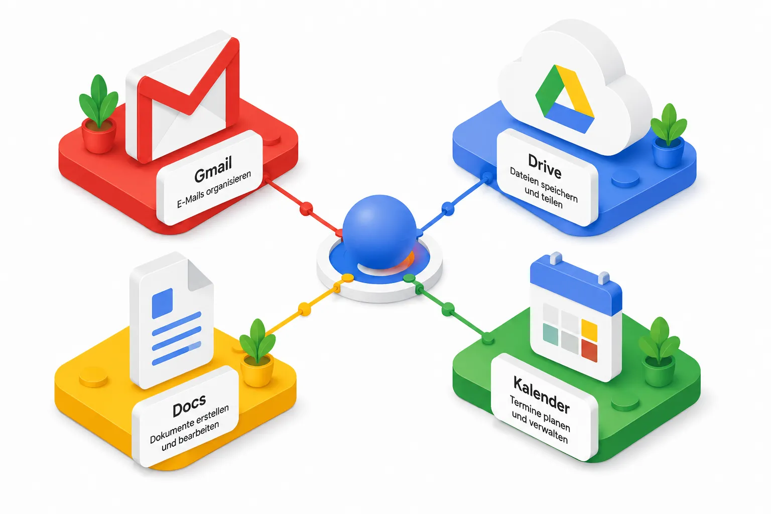 Google Workspace: E-Mails, Cloud-Speicher und Dokumente nahtlos an einem Ort verwalten 1 Key Takeaways