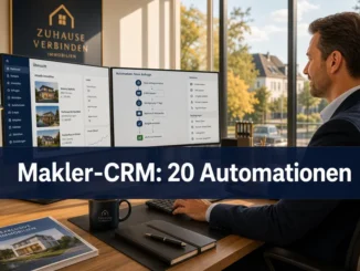 Makler-CRM im Alltag: 20 Automationen, die Ihnen täglich Zeit sparen (Follow-ups, Wiedervorlagen, Kampagnen)