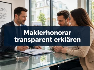Maklerhonorar transparent erklären: Wie Sie Ihre Provision begründen und Einwände souverän lösen
