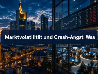 Marktvolatilität und Crash-Angst: Was Bankratgeber Anlegern aktuell zur Risikostreuung empfehlen