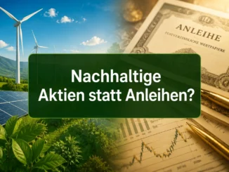 Nachhaltige Aktien statt klassischer Anleihen? ESG-Kriterien, Risiken und Renditechancen im Vergleich