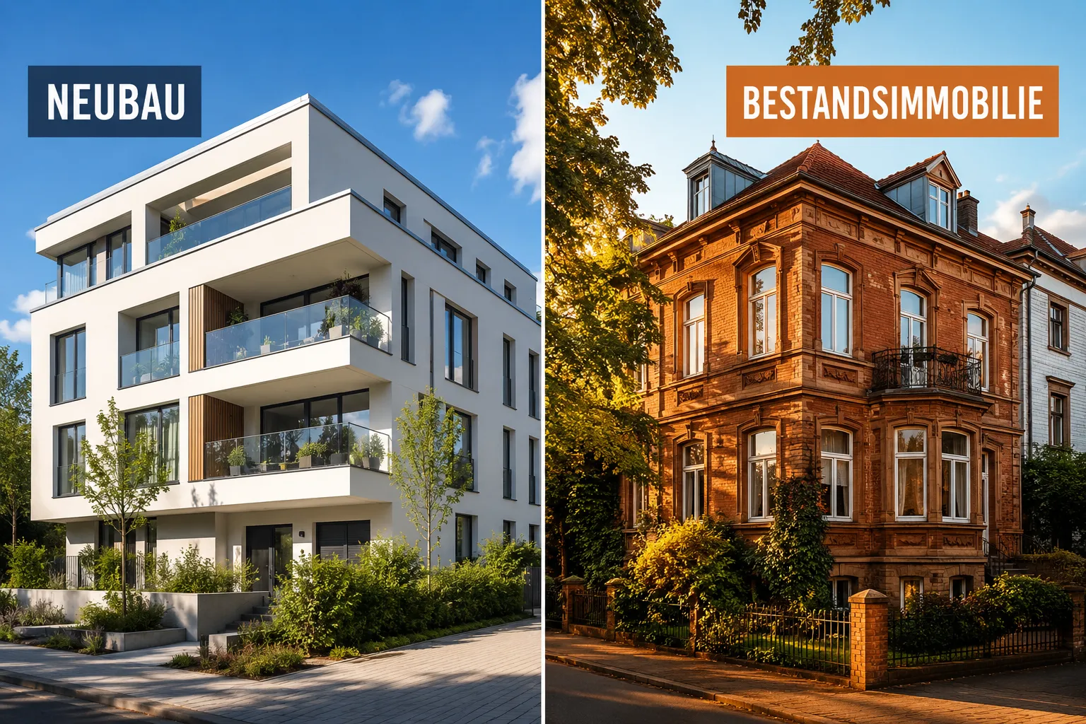 Nebenkosten beim Immobilienkauf: Vollständige Übersicht mit Beispielrechnungen für Haus, Wohnung und Neubau 2 Nebenkosten Neubau vs. Gebrauchtimmobilie