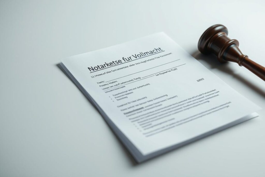 Notarkosten für Vollmacht