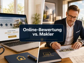 Online-Immobilienbewertung vs. Makler-Expertise: Wann sich das persönliche Gutachten auszahlt