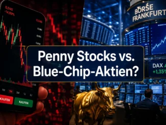 Penny Stocks oder Blue-Chip-Aktien? Vergleichsguide für risikobereite und sicherheitsorientierte Anleger