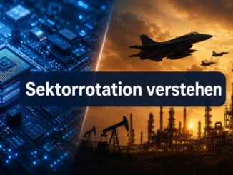 Sektorrotation verstehen: Von Tech zu Rüstung und Rohstoffen in geopolitisch unsicheren Zeiten