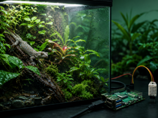 Terrarium automatisieren: Luftfeuchtigkeit per Raspberry Pi steuern