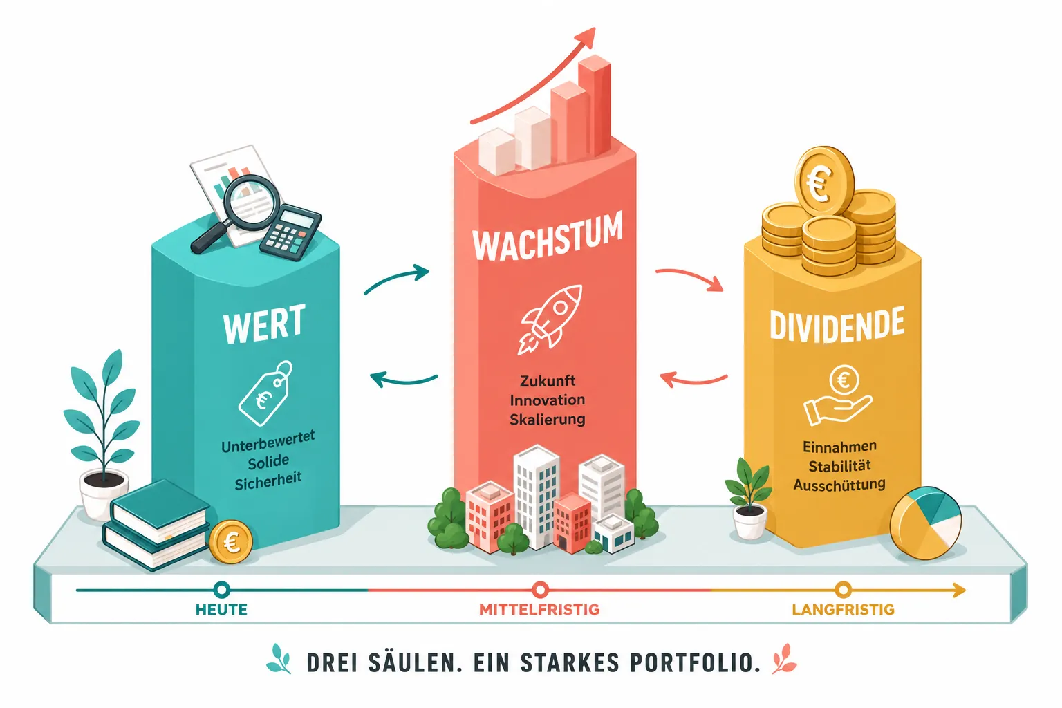 Rotations between value, growth, and dividend stocks in a shifting macro environment 1 Value vs. Wachstumsaktien: Performance in verschiedenen Konjunkturphasen