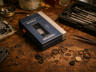 Vintage-Walkman reparieren: Riemen wechseln für Anfänger