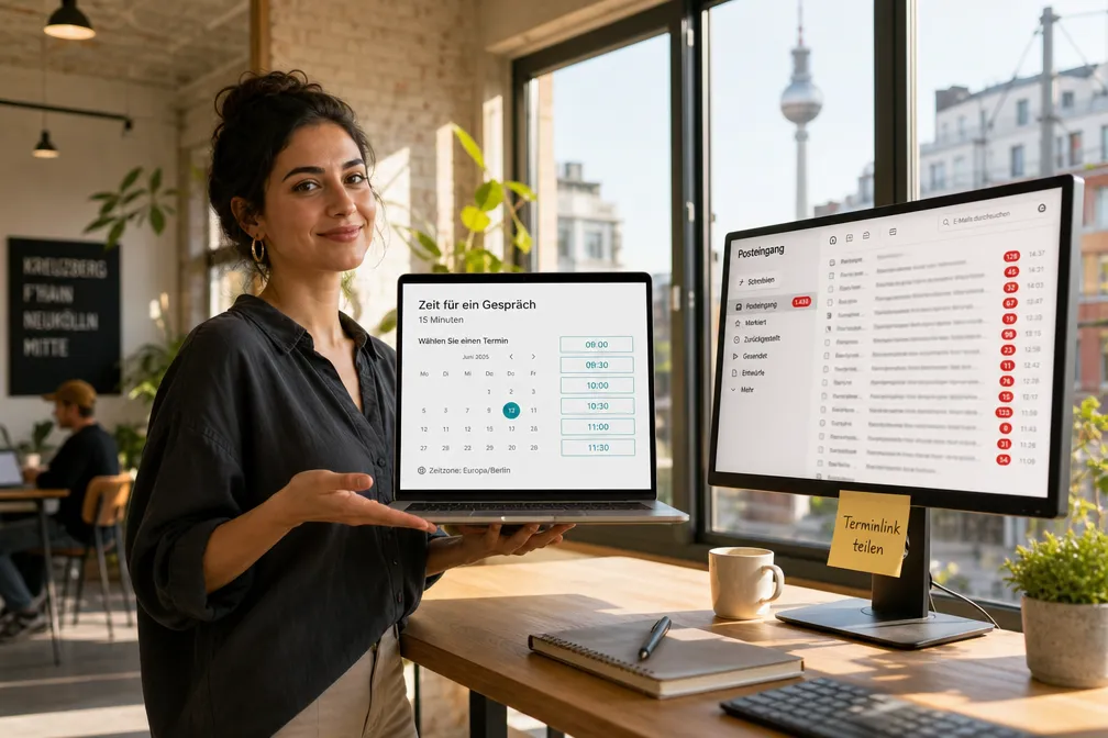 Calendly: Nie wieder E-Mail-Pingpong bei der Terminvereinbarung mit Kunden 1 Was ist Calendly und wie funktioniert es?