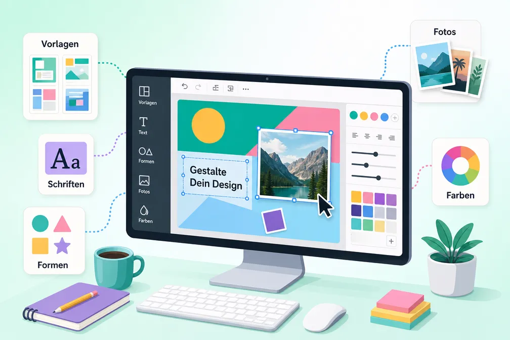 Canva: Professionelle Grafiken und Social-Media-Designs ohne Vorkenntnisse erstellen 1 Was ist Canva und wie funktioniert es?