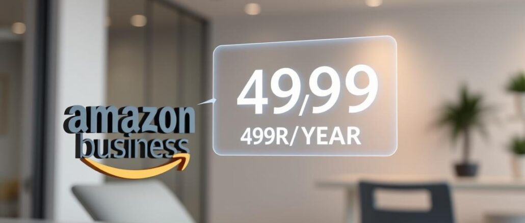 Was kostet Amazon Business im Jahr?