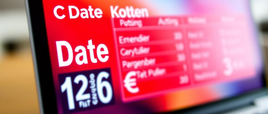 Was kostet C-Date?