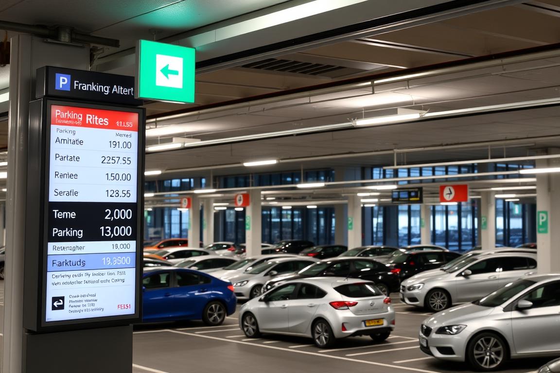 Was kostet Parken am Flughafen Frankfurt?