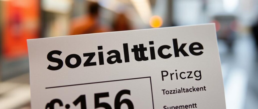 Was kostet Sozialticket?