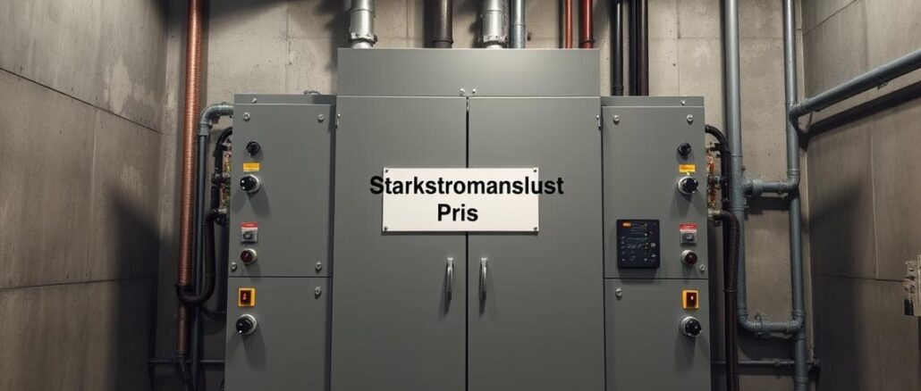 Was kostet ein Starkstromanschluss?