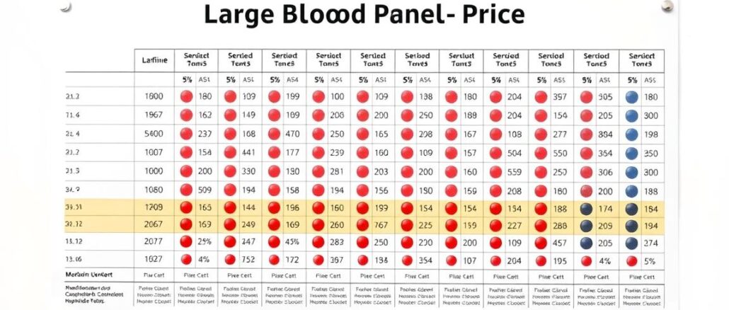 Was kostet ein großes Blutbild?