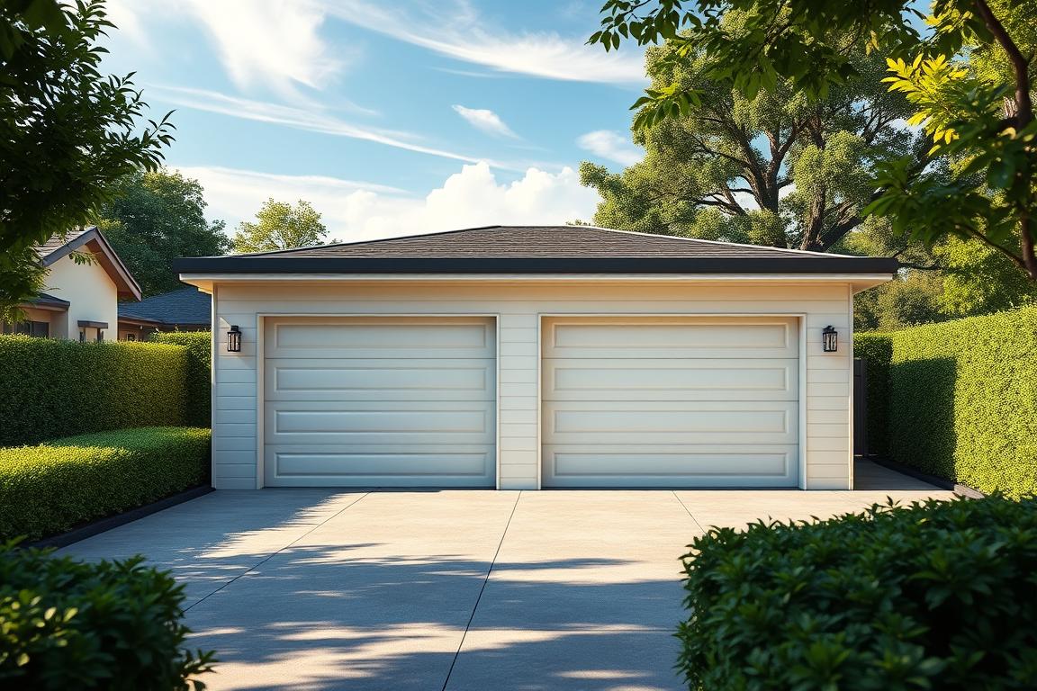 Wunderbar Was Kostet Eine Garage Bild