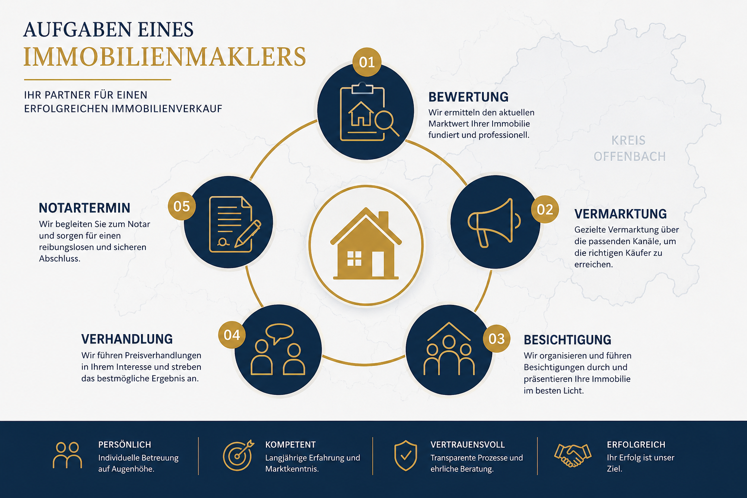 Aufgaben eines Immobilienmaklers: Was Käufer und Verkäufer wissen müssen 1 Welche Aufgaben hat ein Immobilienmakler im Verkaufsprozess?