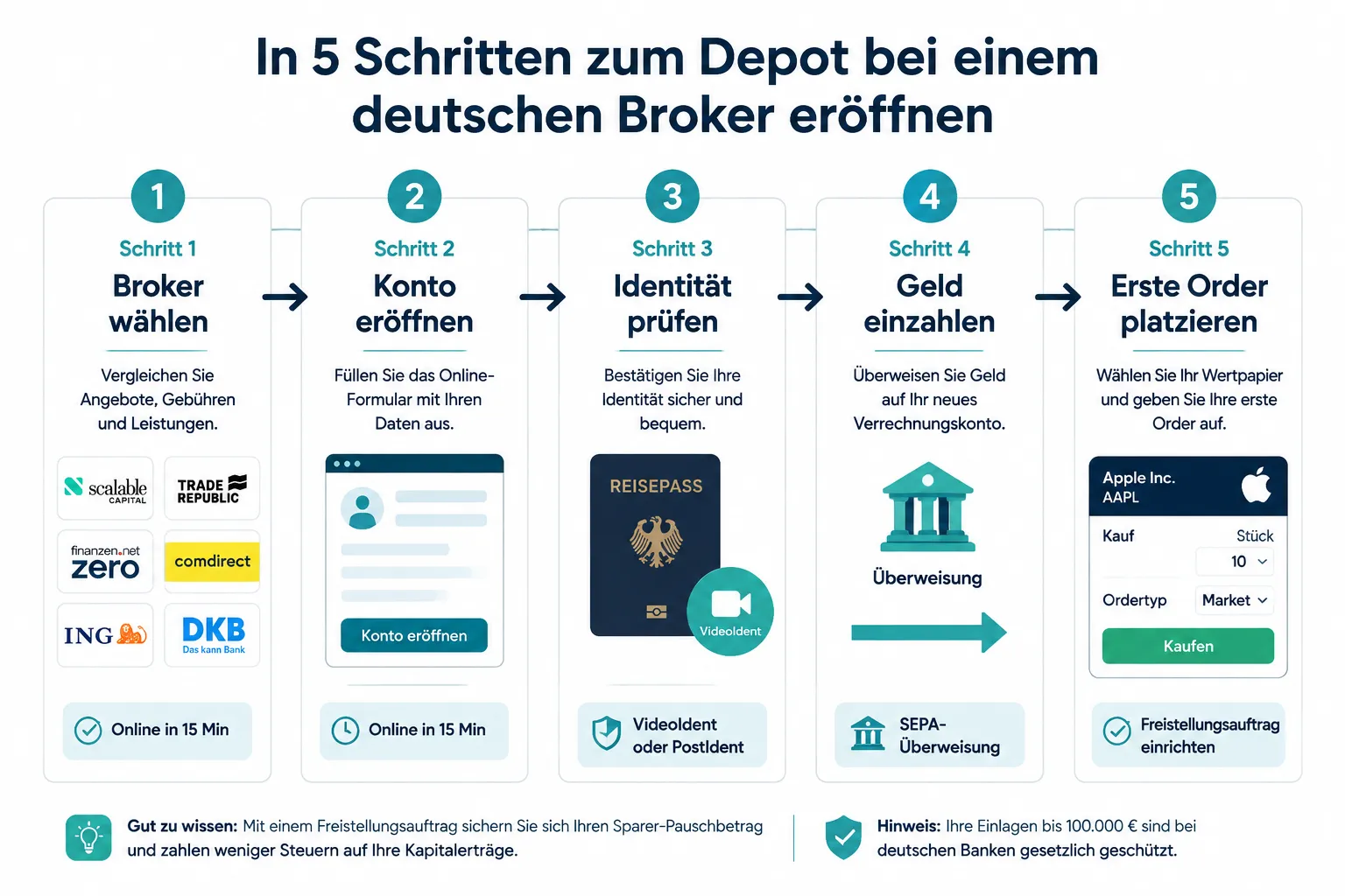 How to Buy Stocks for Beginners in Germany: Step-by-Step Guide with Real Broker Examples 1 Welche Broker eignen sich für Anfänger in Deutschland?