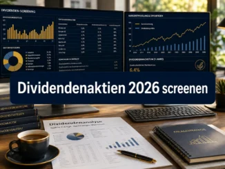 Welche Dividendenaktien sind 2026 spannend? Screening-Methoden statt kurzfristiger Hotlists
