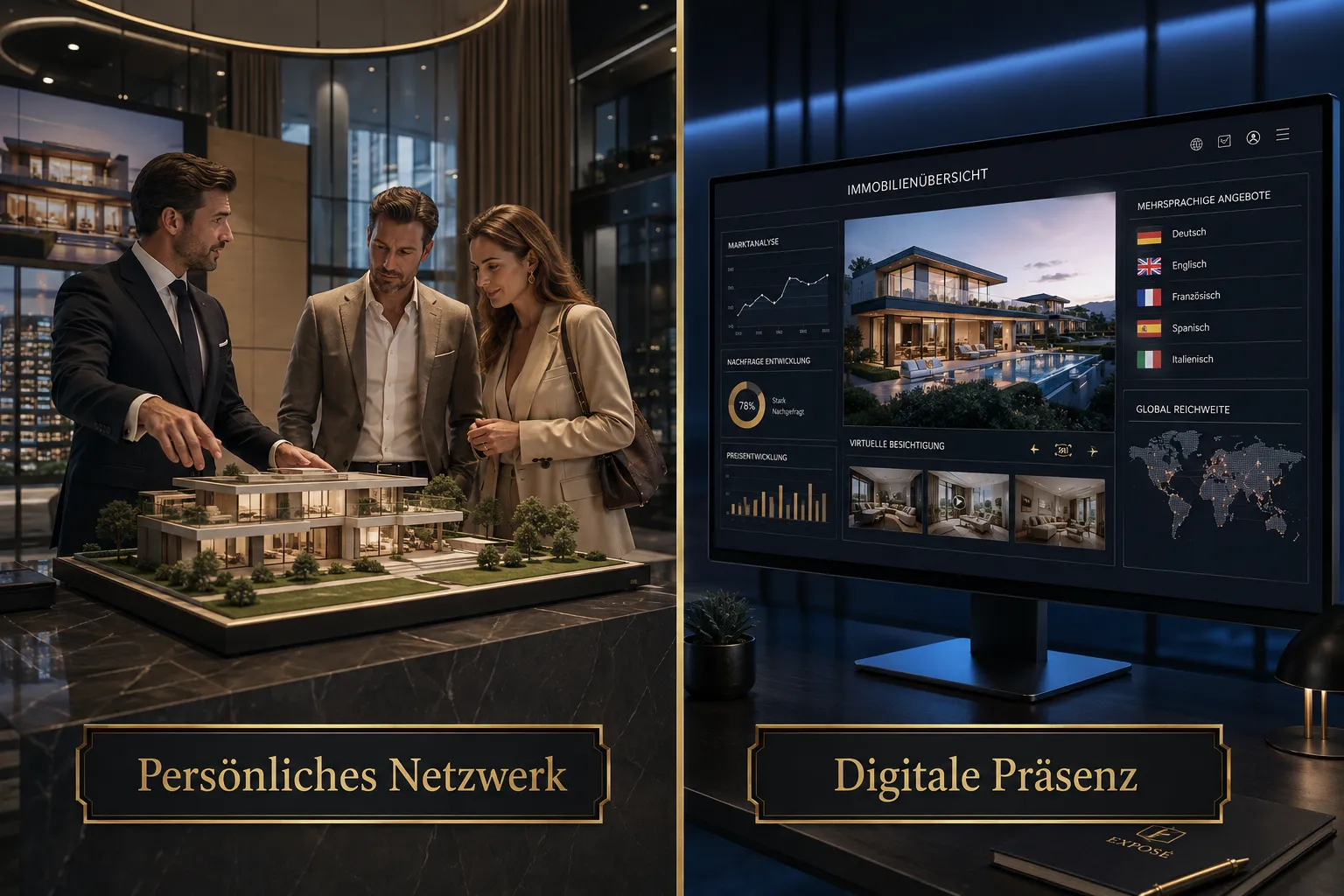 Luxusimmobilien als Nische für Makler: Wie Sie Premium-Kunden langfristig gewinnen 2 Welche Marketingstrategien funktionieren im Luxussegment wirklich?