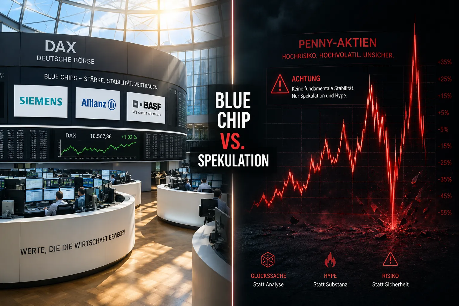 Blue-Chip-Aktien für konservative Anleger: Qualitätsmerkmale, Risikoanalyse und Einstiegsstrategien 1 Welche Qualitätsmerkmale sollten Blue-Chip-Aktien für konservative Anleger haben?