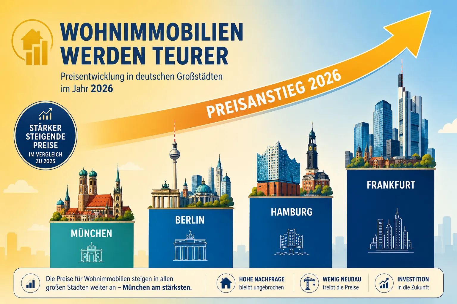 Immobilienmarkt 2026 für Verkäufer: Was die aktuellen Prognosen für Ihren Verkauf konkret bedeuten 1 Welche Regionen bieten 2026 die besten Bedingungen für Verkäufer?