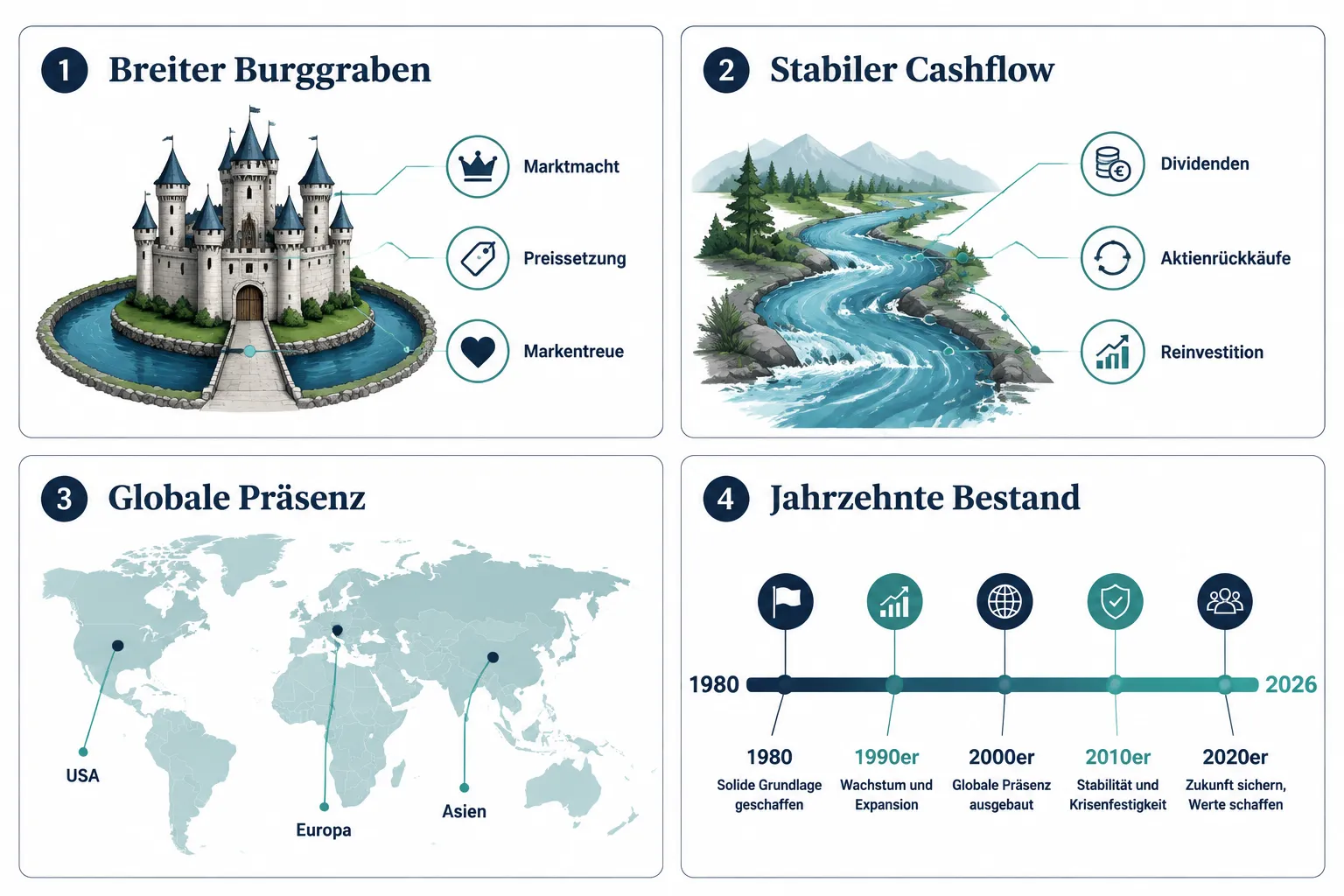 Best Blue Chip Stocks for Long-Term Investors in 2026: Quality Companies Worth Holding for Decades 1 Welche sind die besten Blue-Chip-Aktien für 2026?