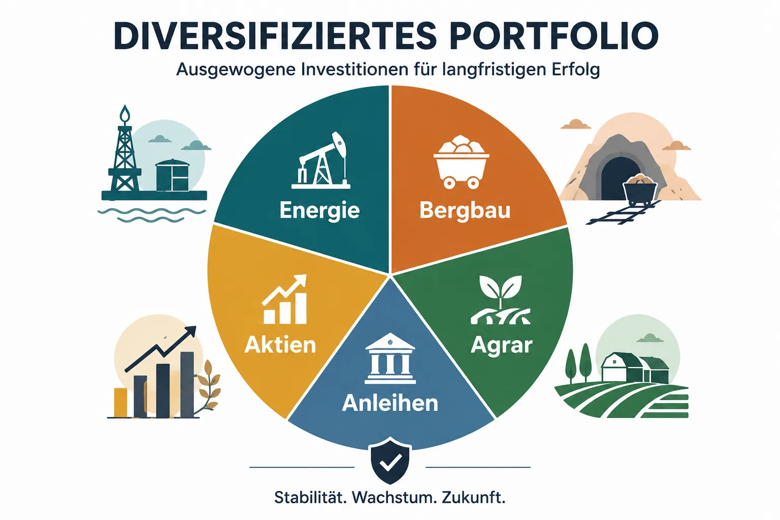Rohstoffaktien im Depot: Optimale Gewichtung und Einstiegs-Timing bei steigenden Rohstoffpreisen 1 Welchen Anteil sollten Rohstoffaktien im Depot haben?