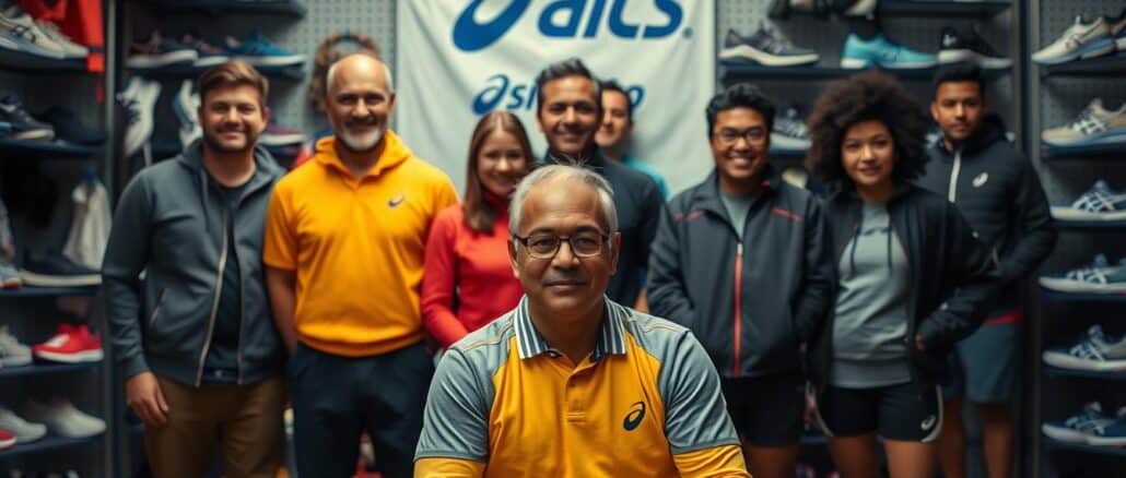 Wem gehört Asics