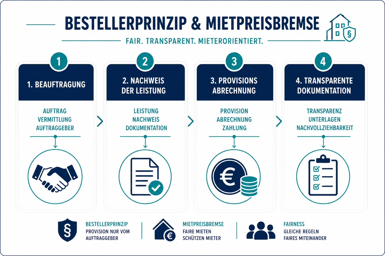 Makler-Provisionsmodelle unter Mietpreisbremse: Wie Sie Transparenz als Vorteil nutzen 1 Wie funktionieren verschiedene Makler-Provisionsmodelle in Deutschland?